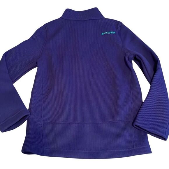 NWOT Spyder Blue Endure Mid-Weight Stryke Full Zip Jacket - Size M (10-12) - Picture 5 of 9